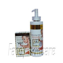 24K Gold Body Lotion + 24K Gold Soap