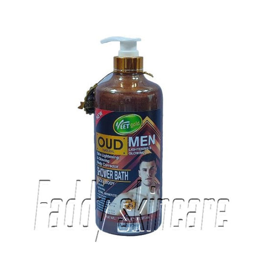 Veet Gold OUD Natural Men Lightening & Glowing Shower Bath