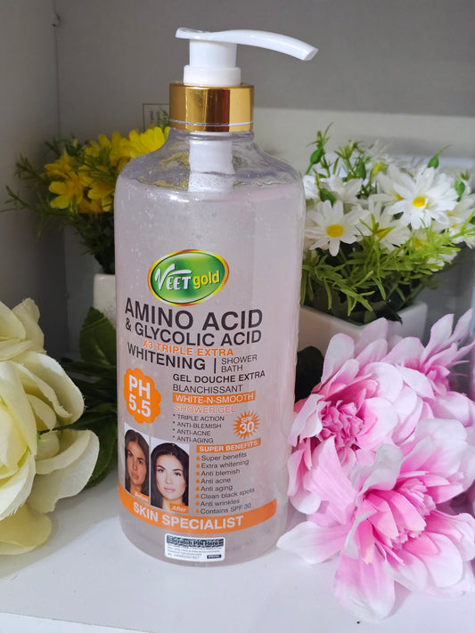 Veet gold Amino acid and glycolic acid shower gel