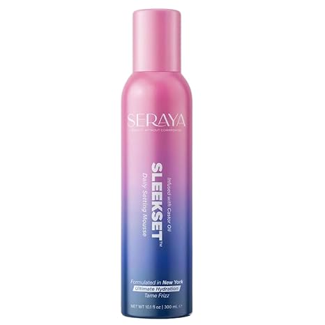 SERAYA SleekSet Daily Setting Mousse for Hair Styling