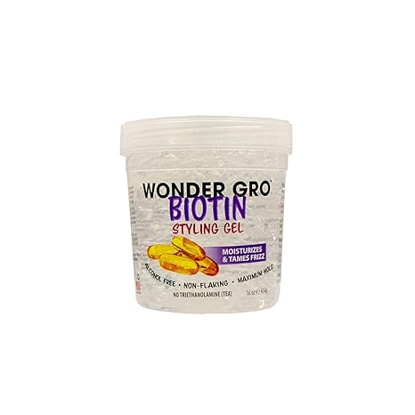Wonder Gro Biotin Hair Styling Gel, 16 fl oz