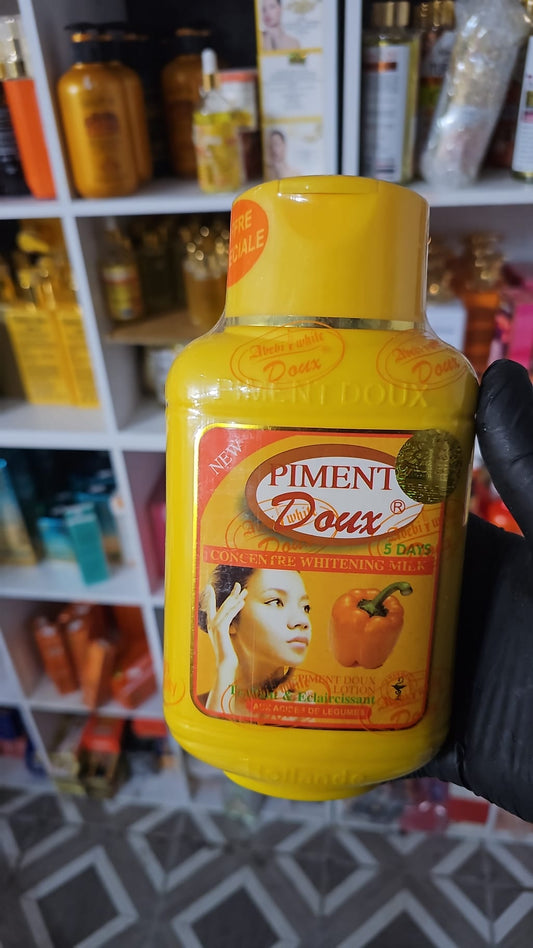 Piment doux concentre whitening body milk
