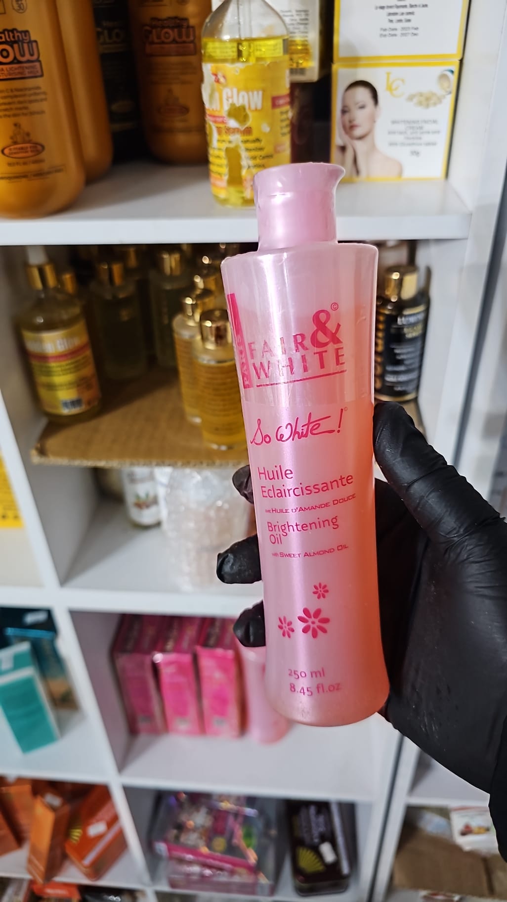 Fair & white so white brightening oil 250ml