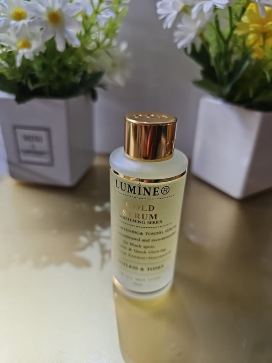 Lumine gold extra whitening & toning serum 50ml