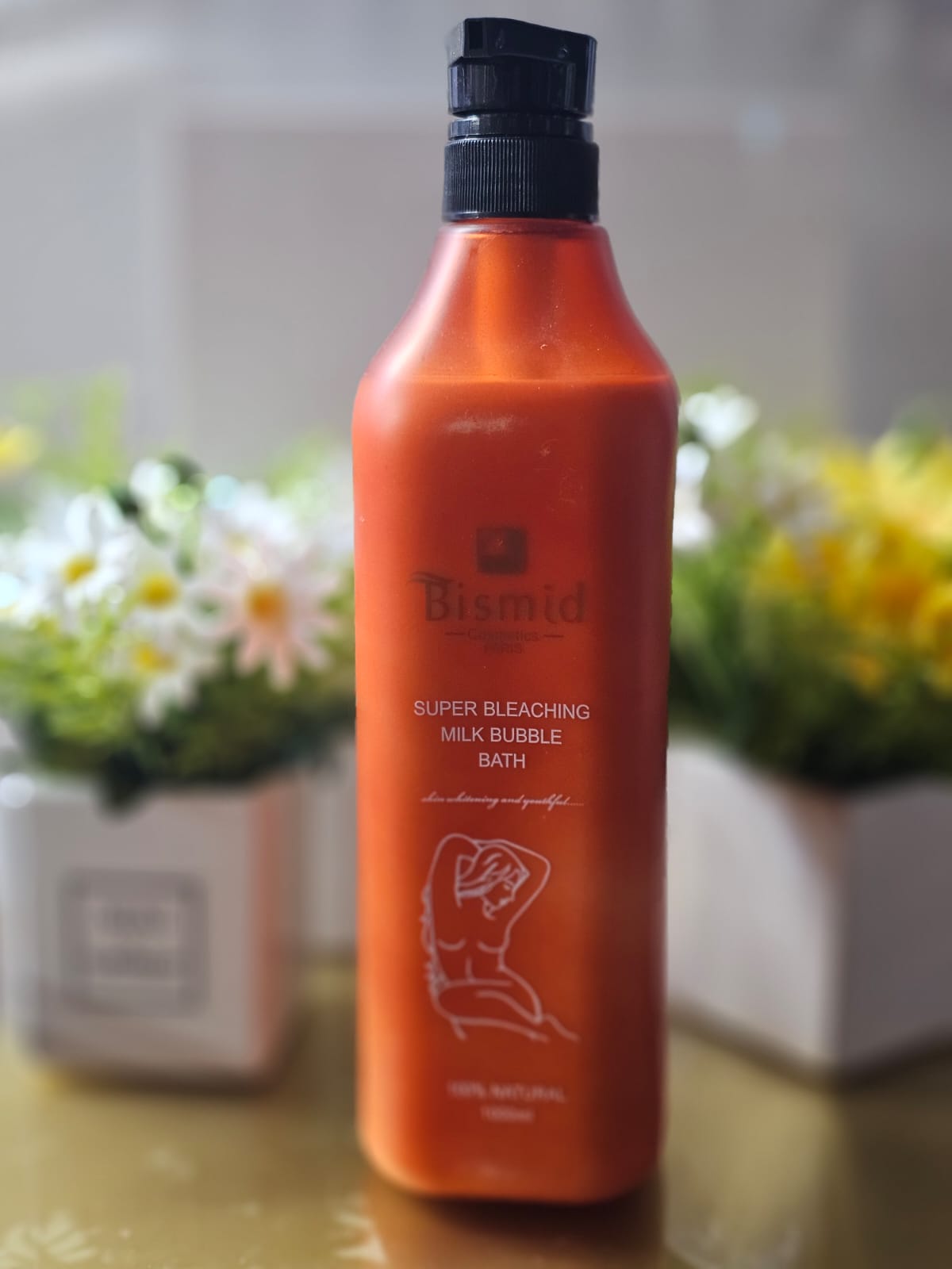 Bismid super bleaching milk bubble bath 1000ml