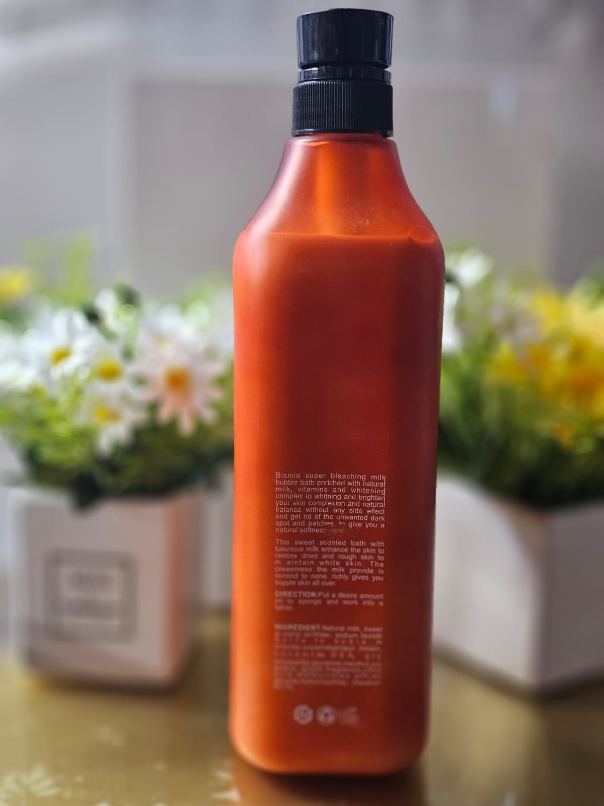 Bismid super bleaching milk bubble bath 1000ml