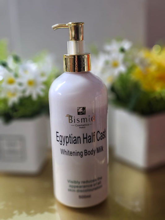 Bismid egyptian half cast whitening body milk 500ml