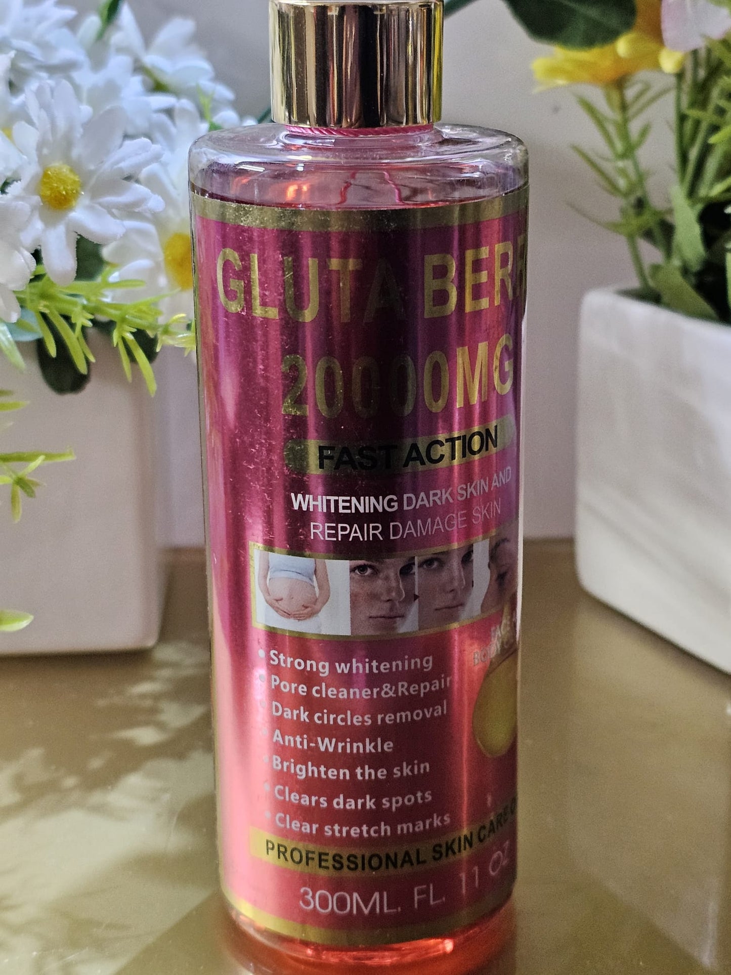 Gluta berry 20000mg body correction oil 300ml