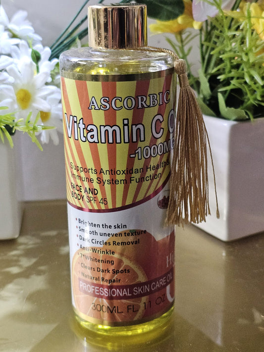 Ascorbic vitamin c body correction oil 300ml