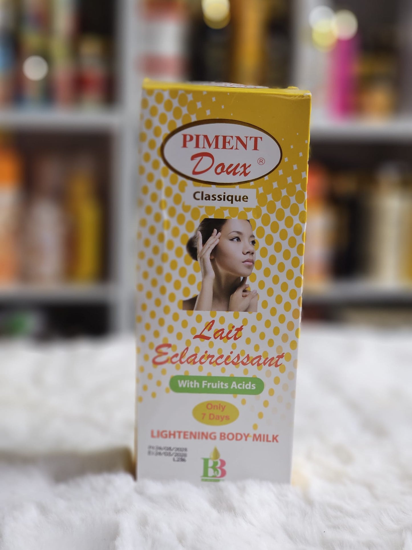 Piment doux classique lightening body milk 250ml