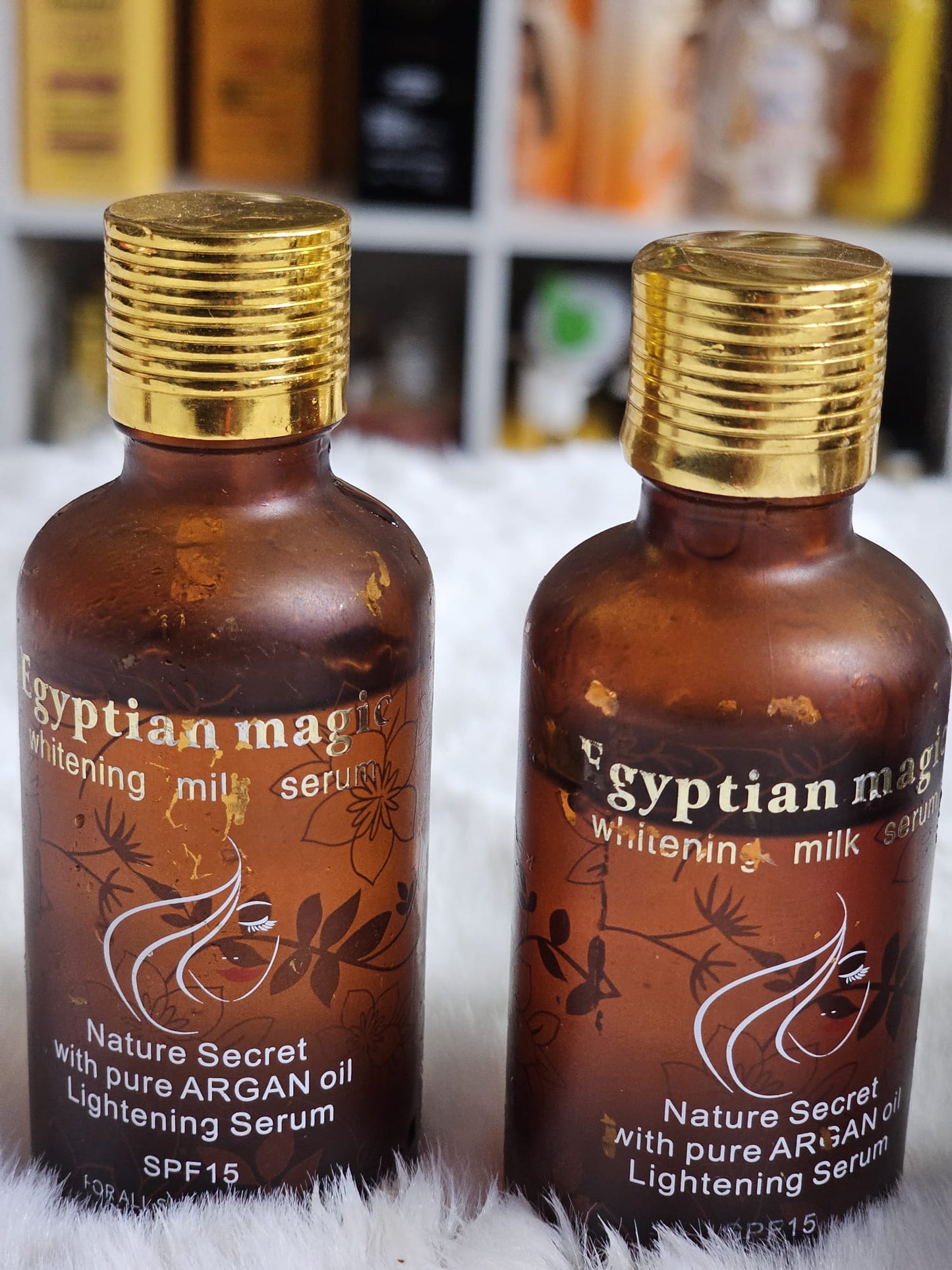 Egyptian magic whitening milk serum 50ml x2