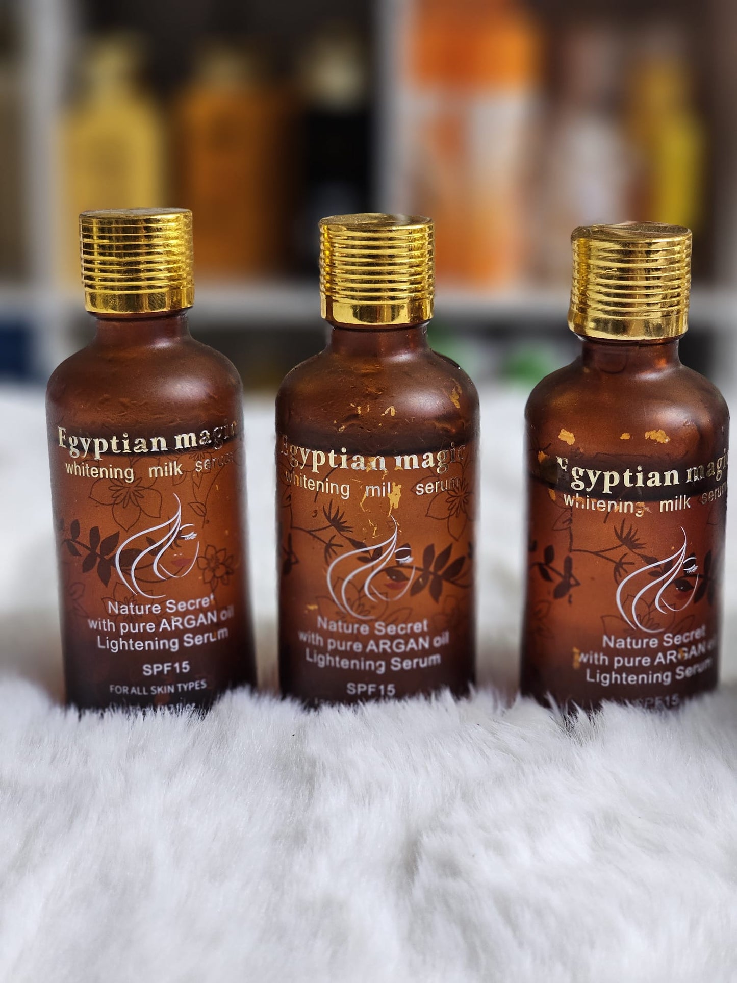 Egyptian magic whitening milk serum 50ml x3