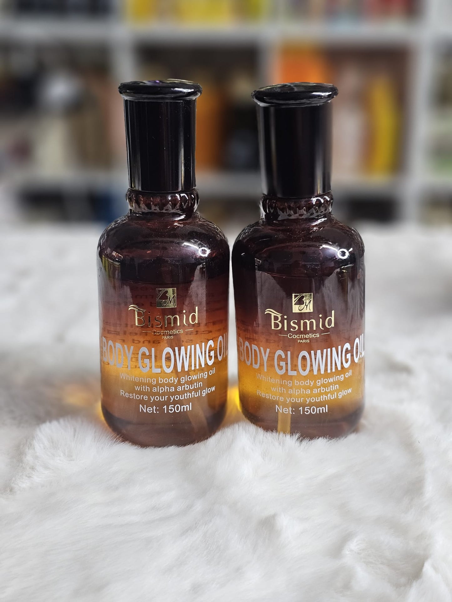 Bismid body glowing oil 150ml x2