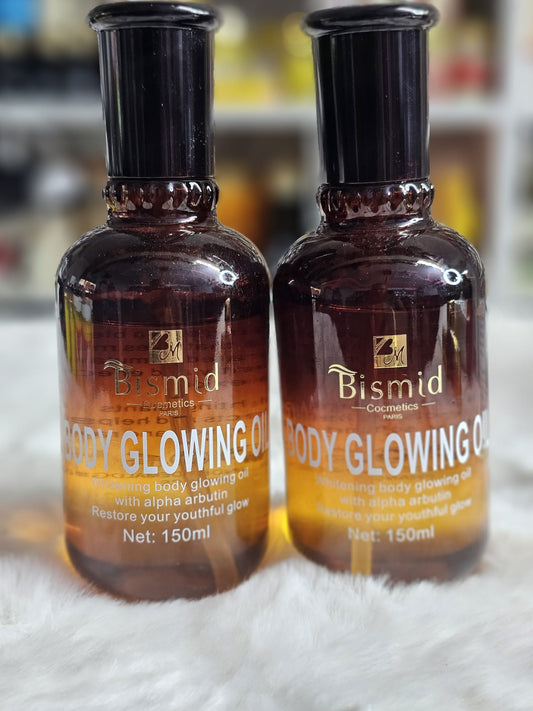 Bismid body glowing oil 150ml x2