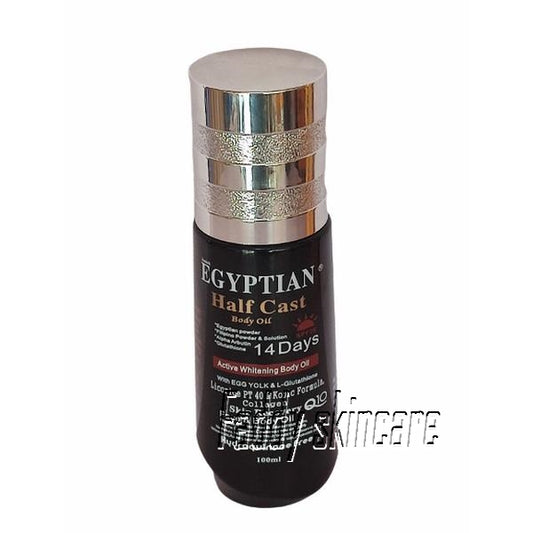Egyptian half cast active whitening body oil 100ml