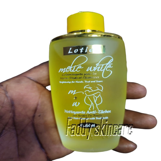 melie white anti stain/dark knuckles lotion cleanser 100ml