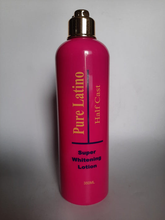 Pure latino half cast super whitening lotion 350ml