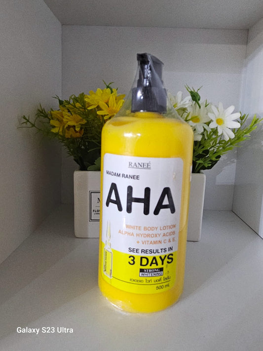 Madam ranee aha white body lotion 500ml