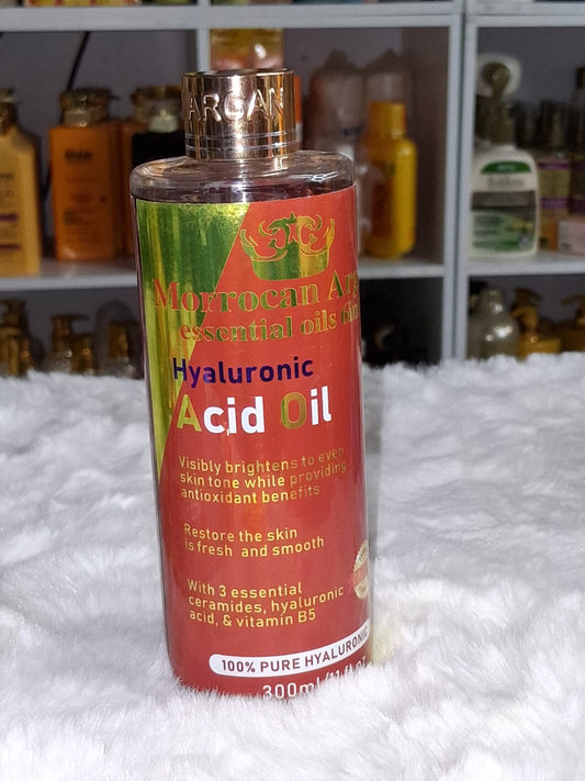 Morrocan argan hyaluronic acid body oil 300ml