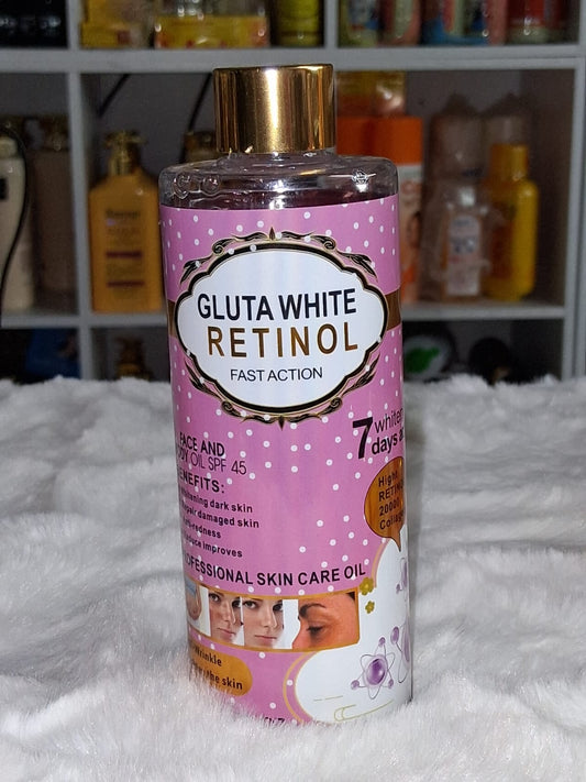 Gluta white retinol fast action oil 300ml