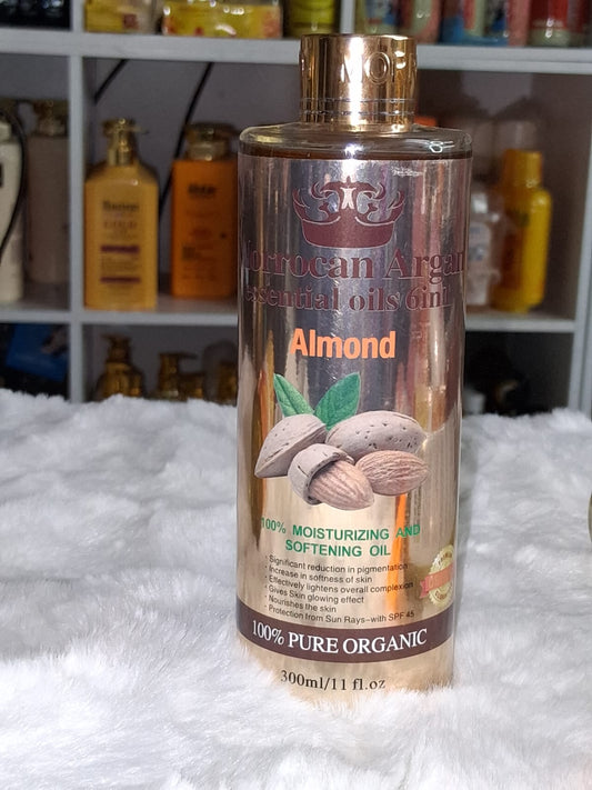 Morrocan argan almond essential oil 300ml