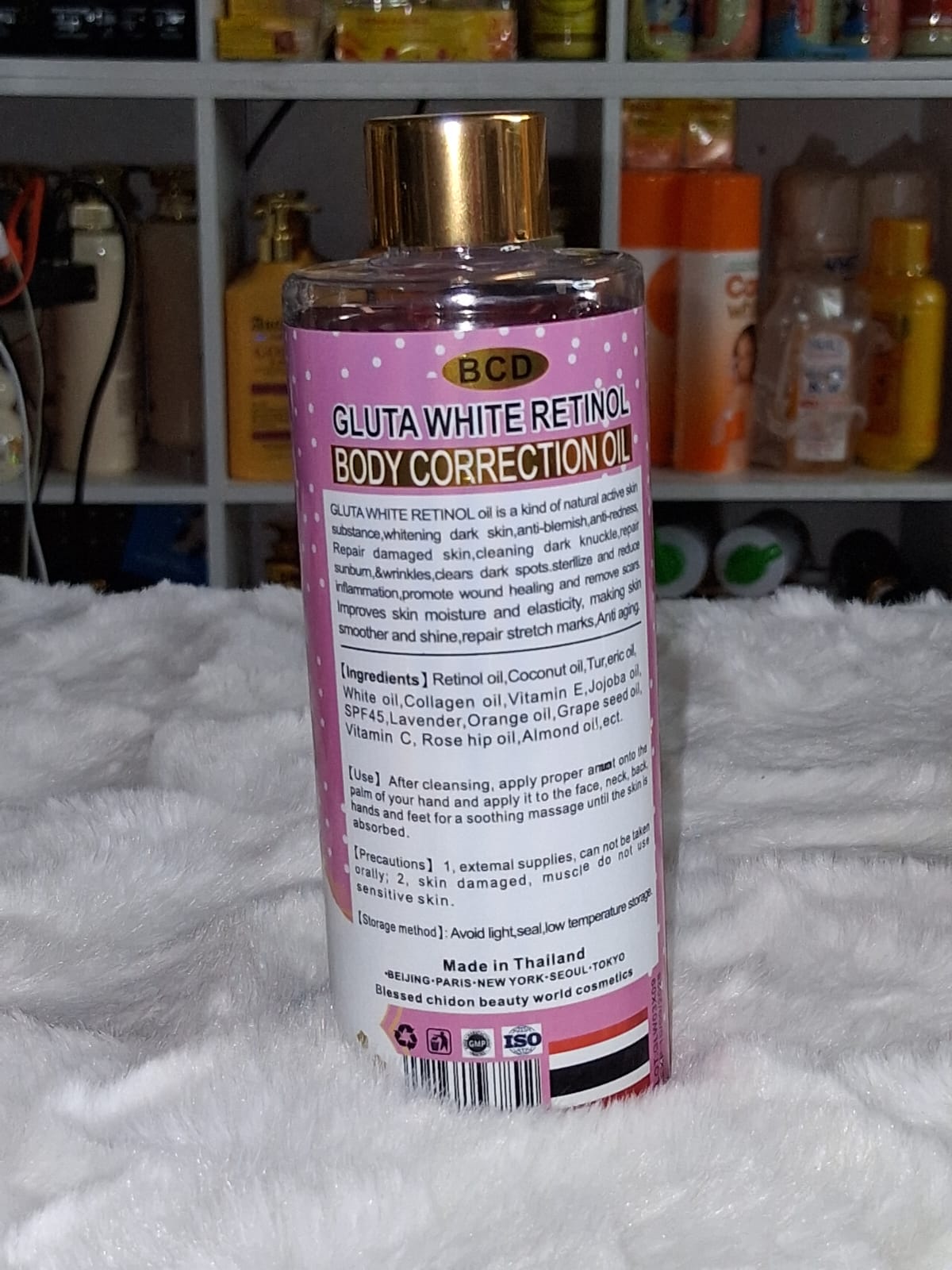 Gluta white retinol fast action oil 300ml
