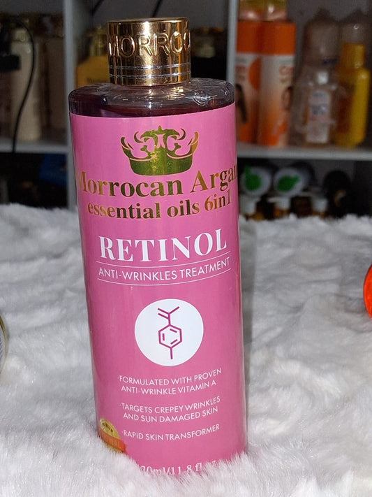 Morrocan argan retinol essential 6 in 1 oil 300ml