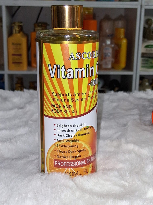 Ascorbic vitamin c body correction oil 300ml
