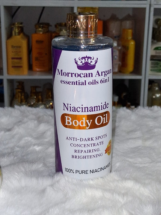 Morrocan argan niacinamide body oil 300ml