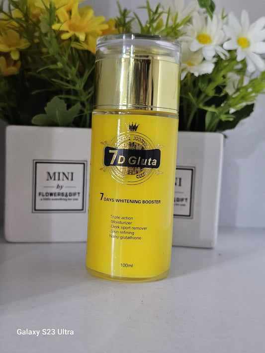 7d gluta 7 days whitening booster 100ml