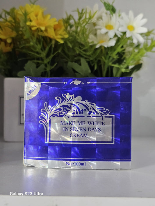 Amos white make me white in seven days strong action cream 100ml