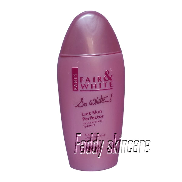 Fair & white so white brightening & moisturizing body milk