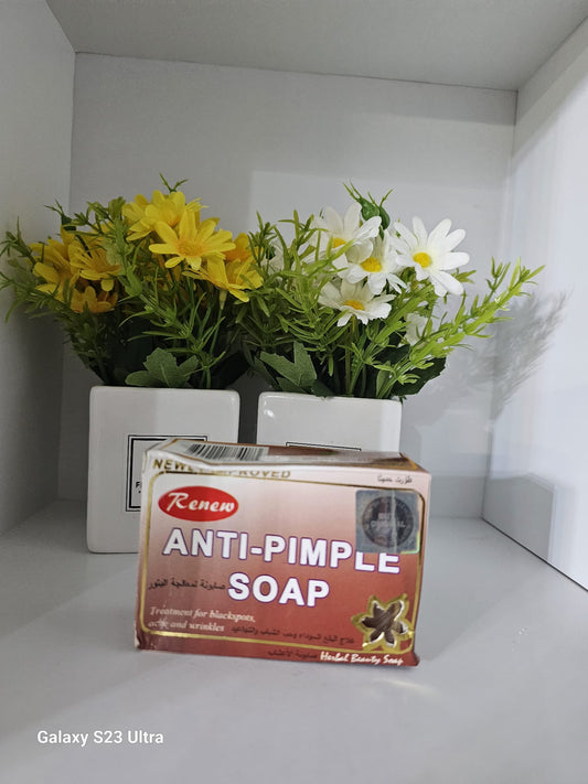 Renew anti-pimple herbal beauty soap