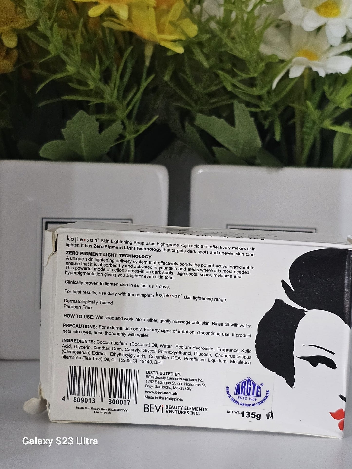 Kojie san skin lightening soap 135g