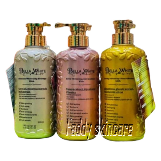 Bella white whitening body lotion