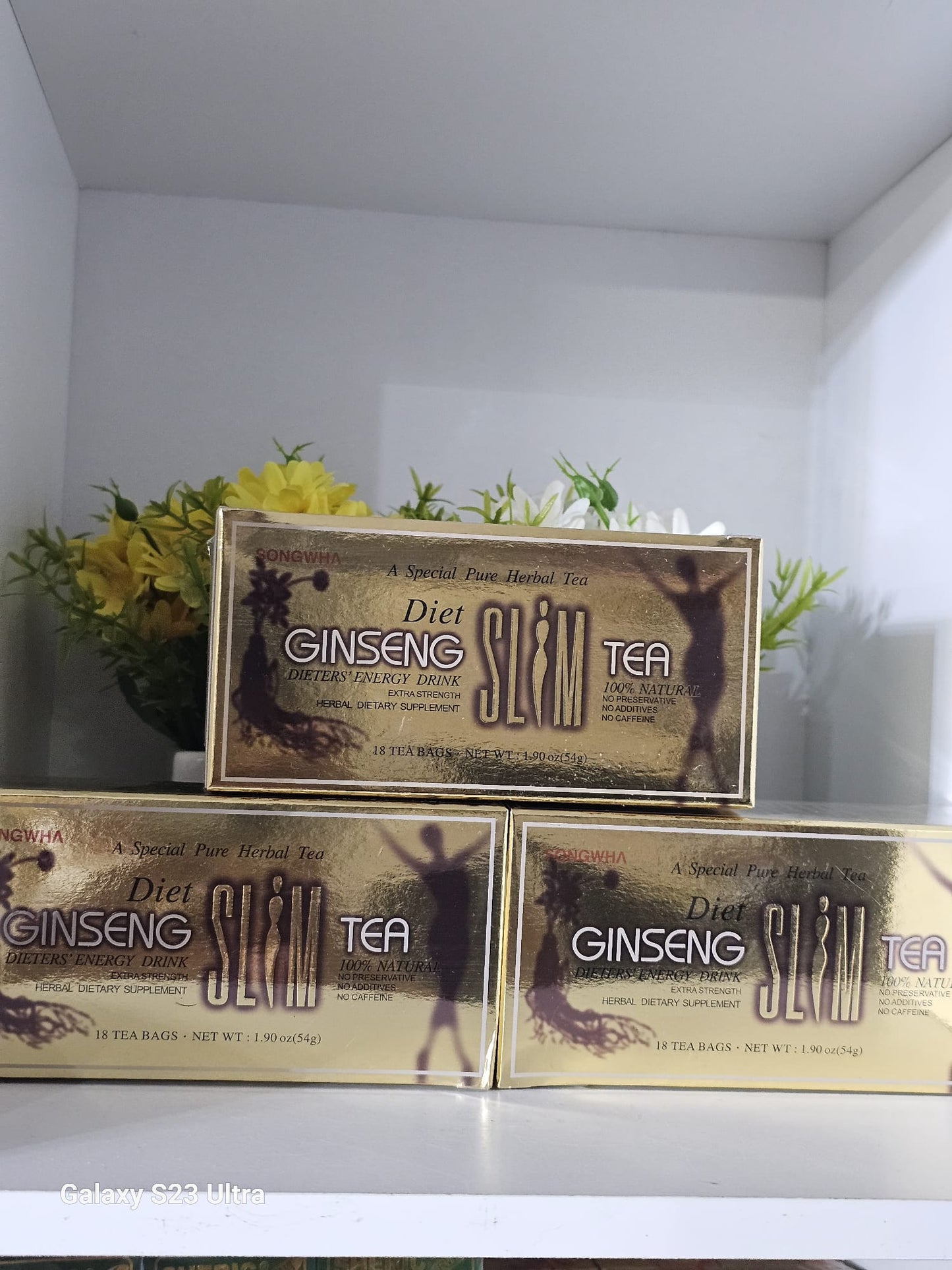 Songwha ginseng herbal dietary supplement 54g x3