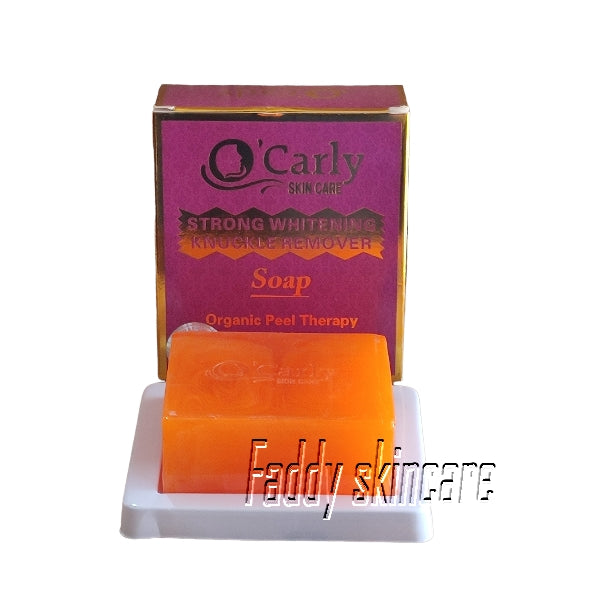 O'carly strong whitening knuckle remover soap