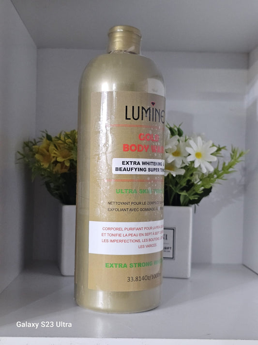Lumine gold extra whitening & beautifying body wash 1000ml