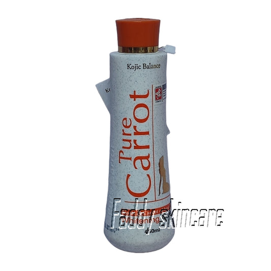Pure carrot kojic balance whitening body lotion 400ml