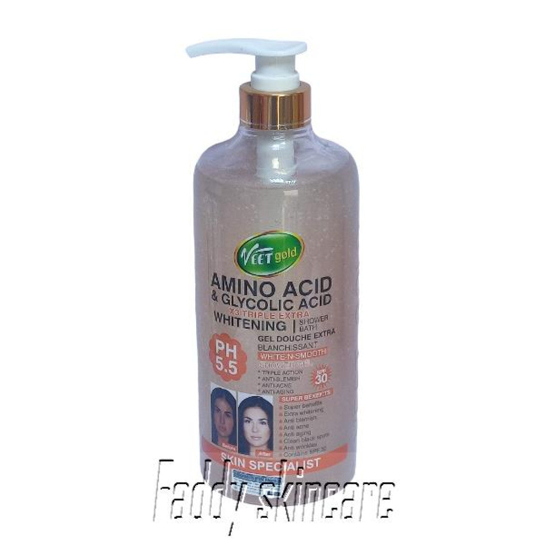 Veet Gold Amino Acid & Glycolic Acid Shower Bath