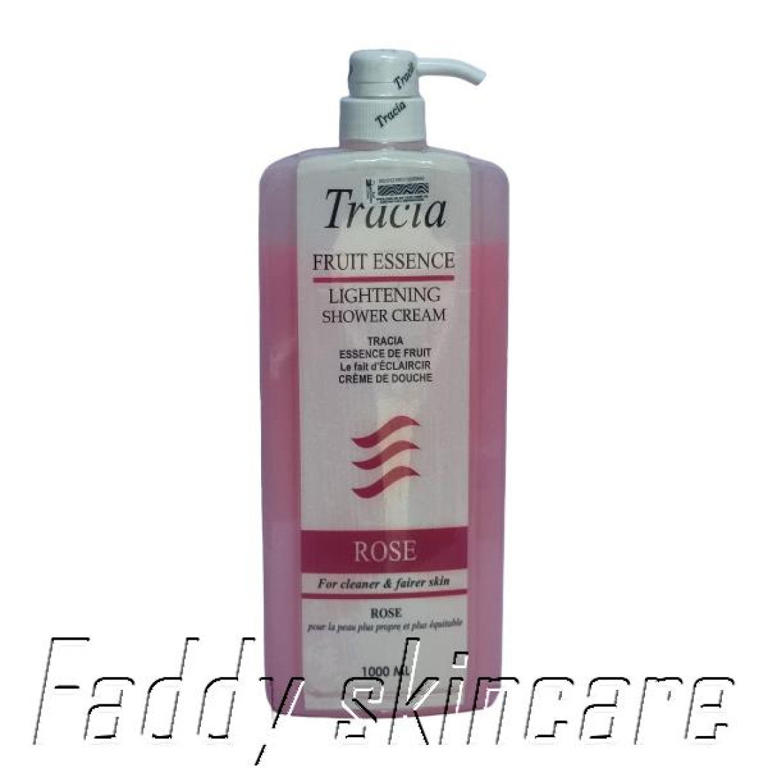 Tracia Fruit Essence Rose Lightening Shower Cream