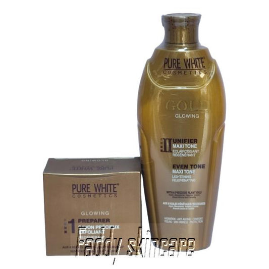 Pure White Gold Lotion & Soap