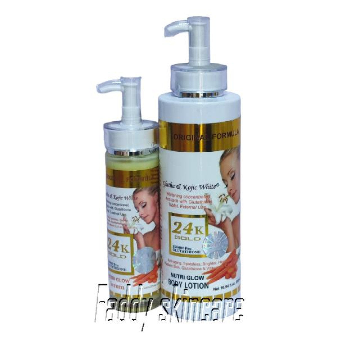 Glutha & Kojic White Nutri Glow Lotion & Serum