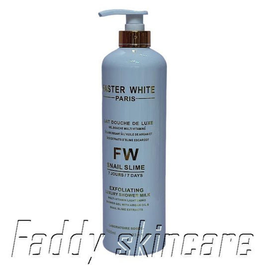 Faster White Paris Exfoliating Shower Milk