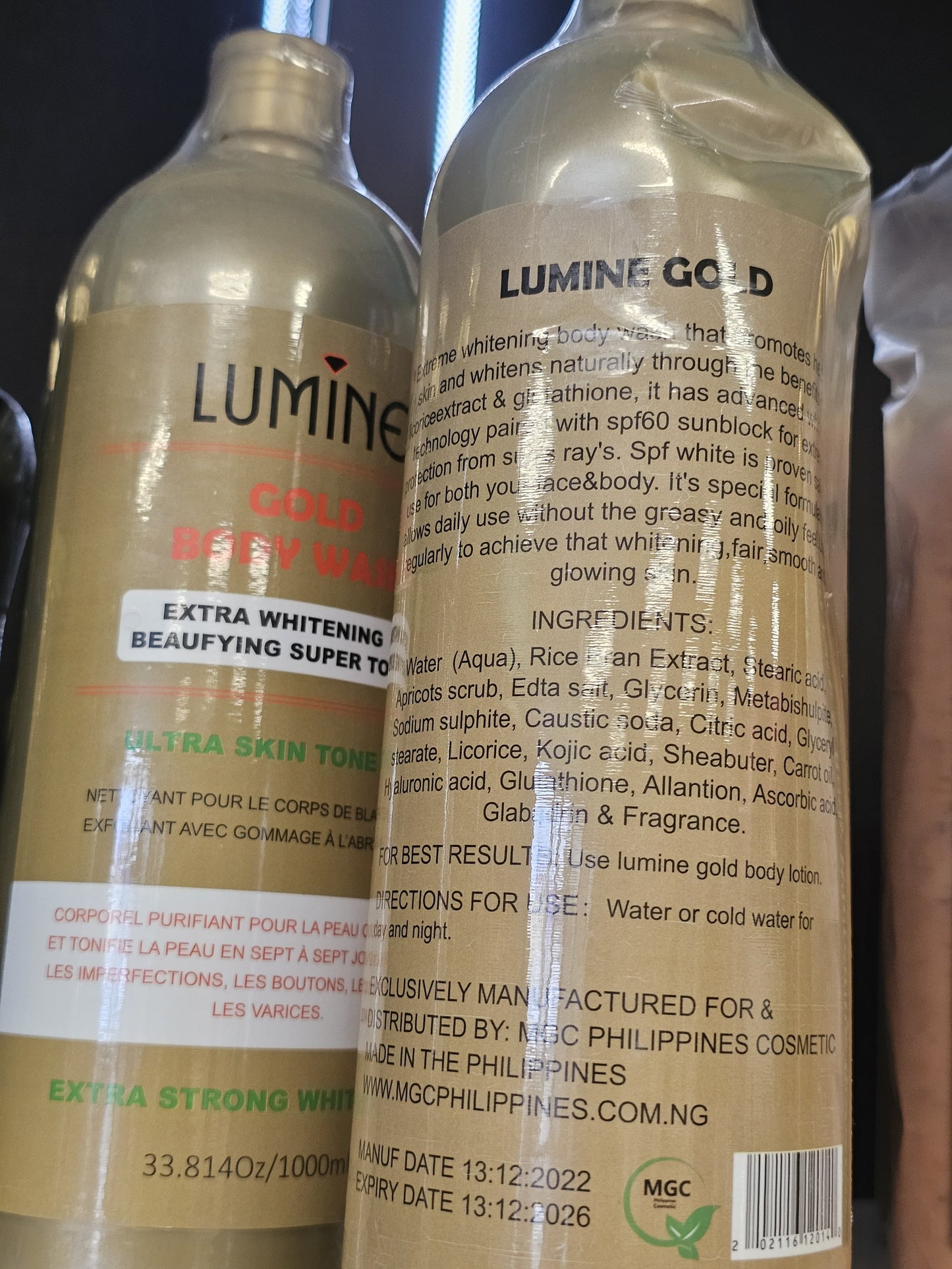 Lumine Gold Body Wash