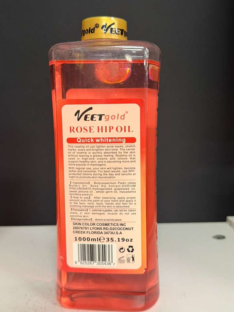 VEETgold Rose Hip Oil