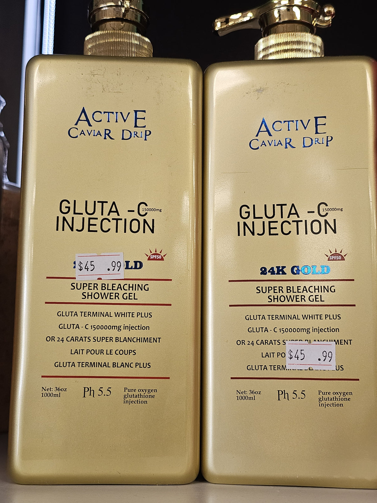 Active Caviar gluta-c injection shower gel 1000ml
