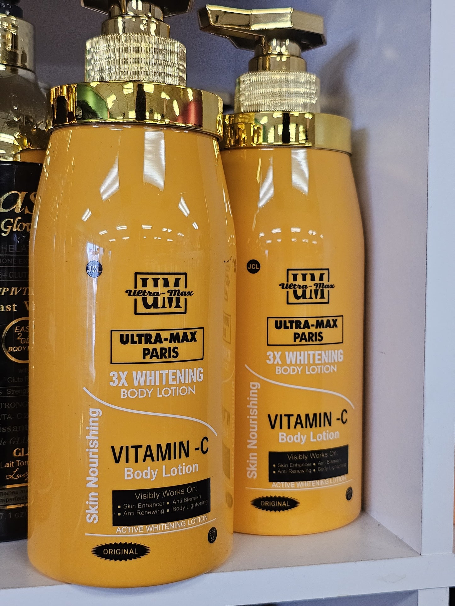 Ultra max paris 3x whitening vitamin c body lotion 500ml