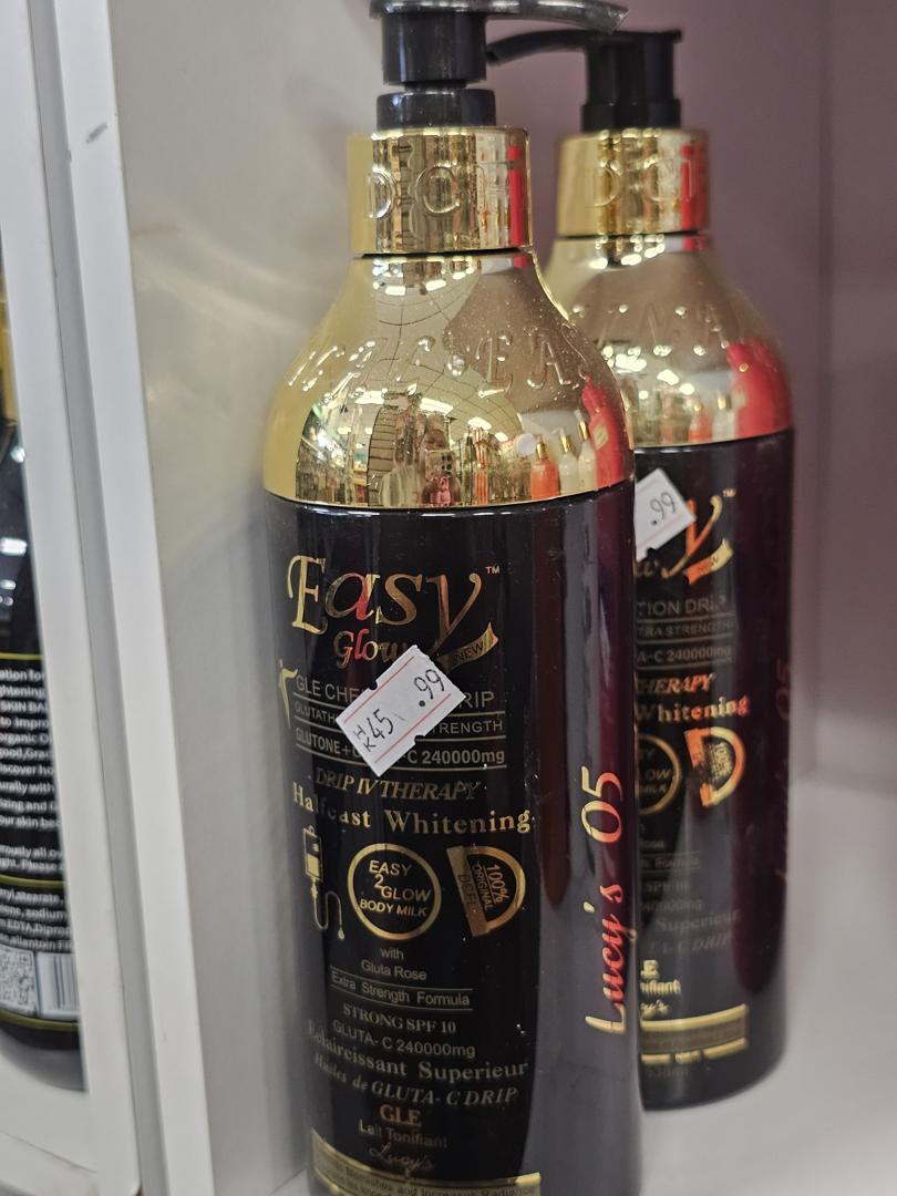 Easy glow half cast whitening body lotion 400ml