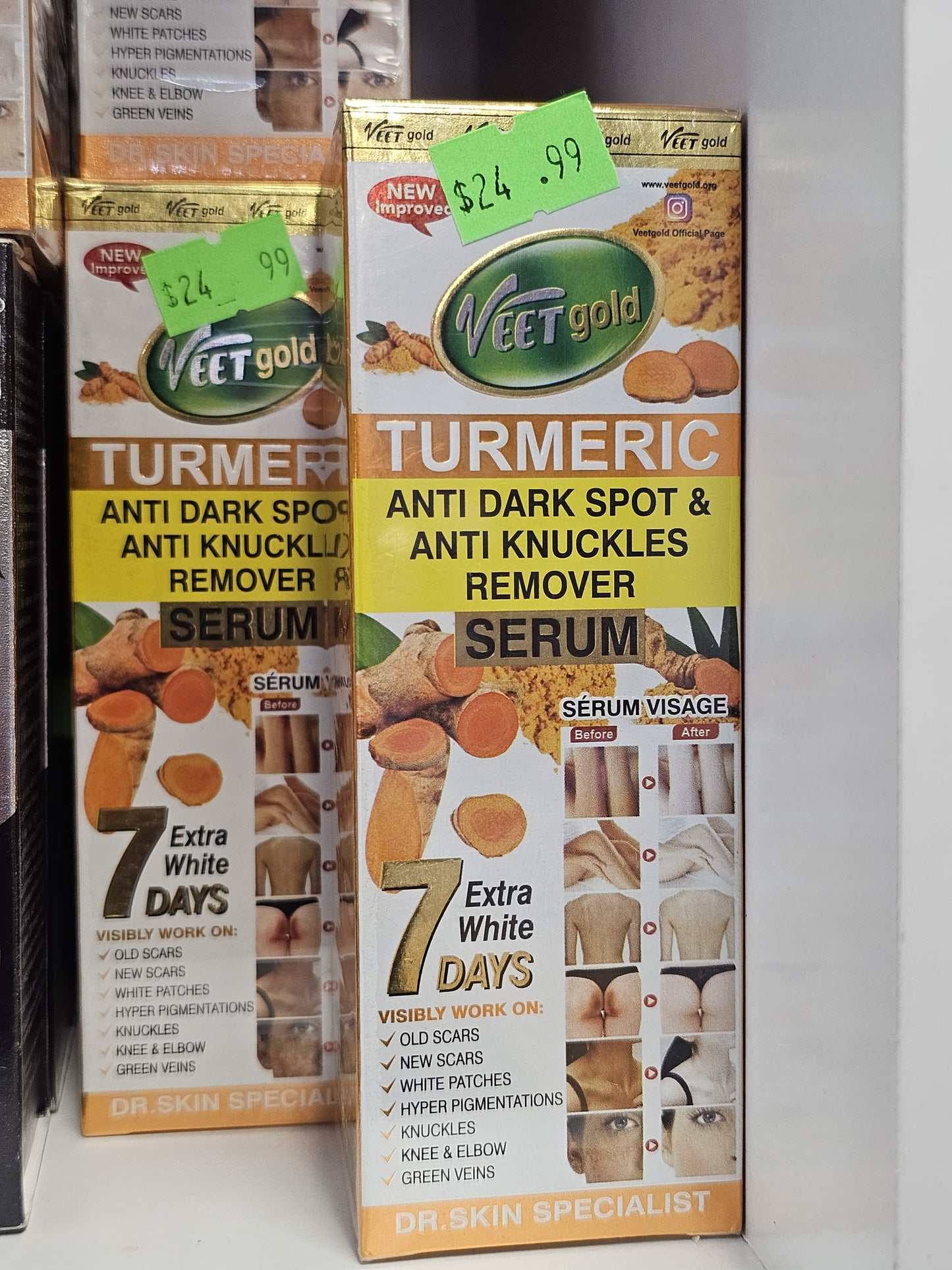 Veet gold turmeric serum